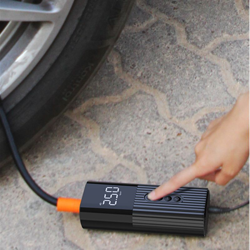 Protable Electric Car Air Compressor Auto Pump Mini Tire Inflator Tyre Pump High Pressure For Cars Motorcycle Bikes Mattress