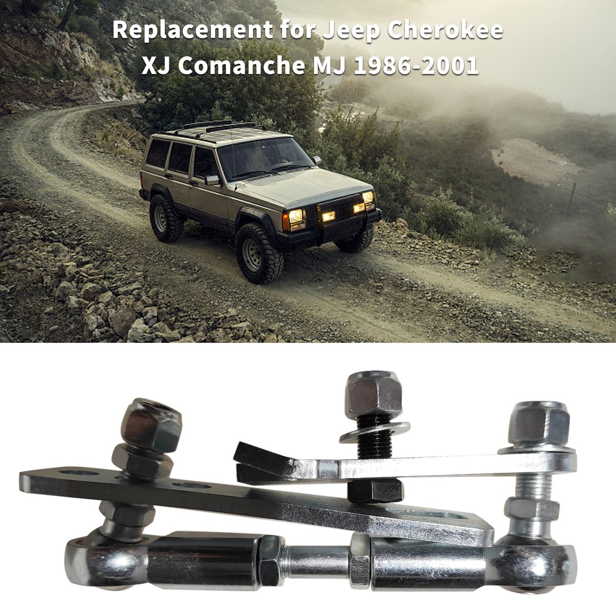 Transfer Case Linkage Kit, Stainless Steel Transfer Case