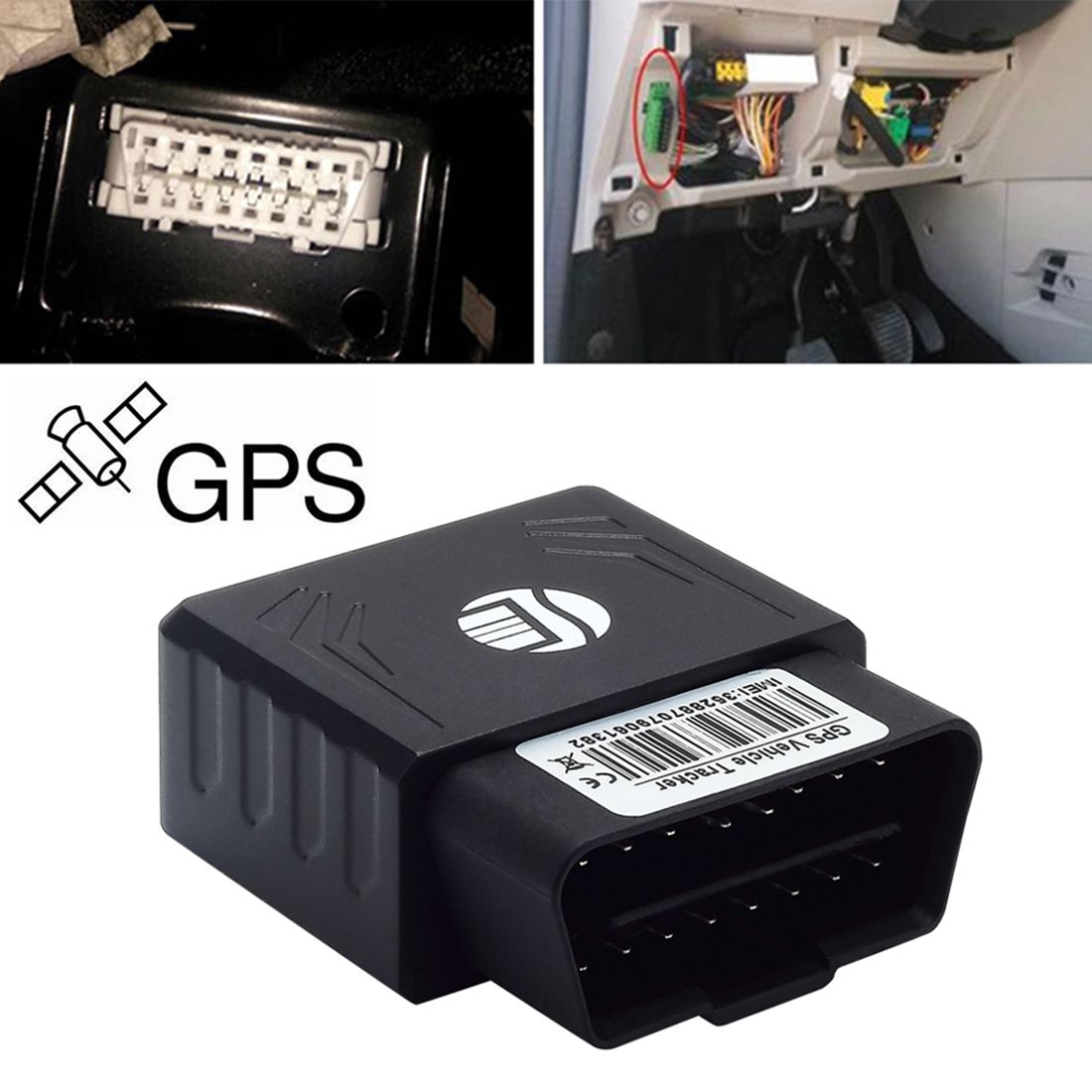 TK306 2G OBD II Realtime Car Tracking GSM GPRS G P S Tracker