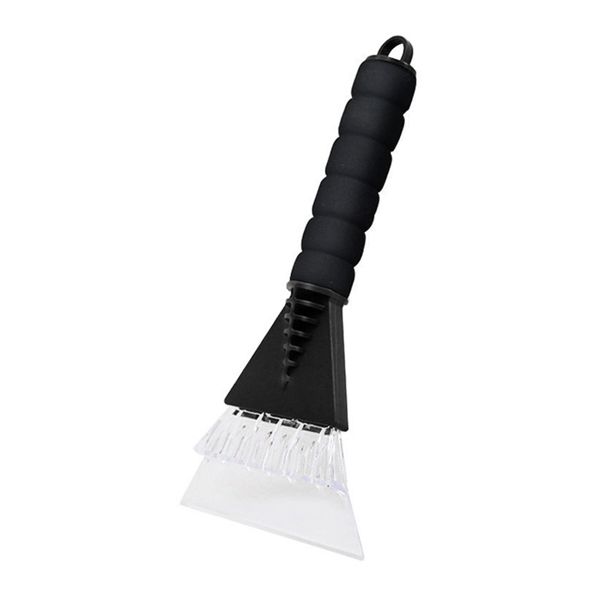 Car Ice Scraper Windshield Window Glass Brush For Truck Van Black