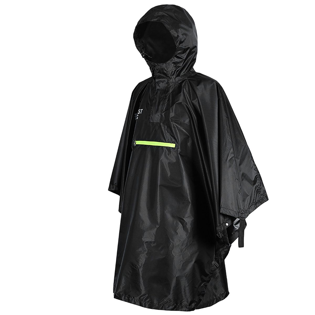 Men Women Raincoat Waterproof Rainwear With Reflector