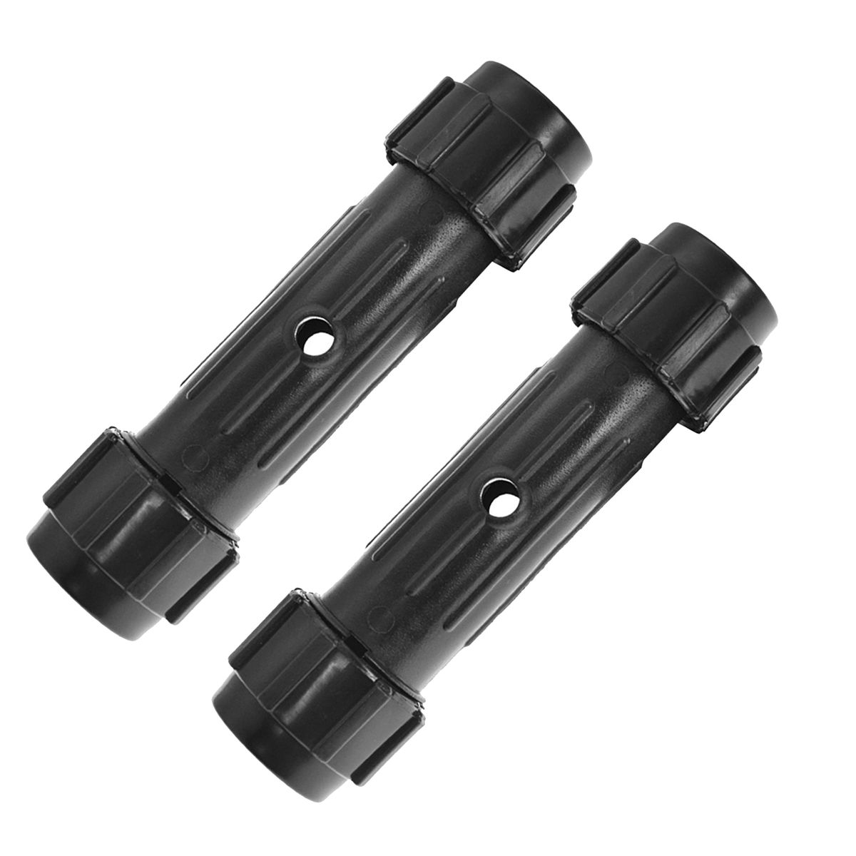 2 Pcs Paddle Connector Black Screwed  Joint Fits For Kayak