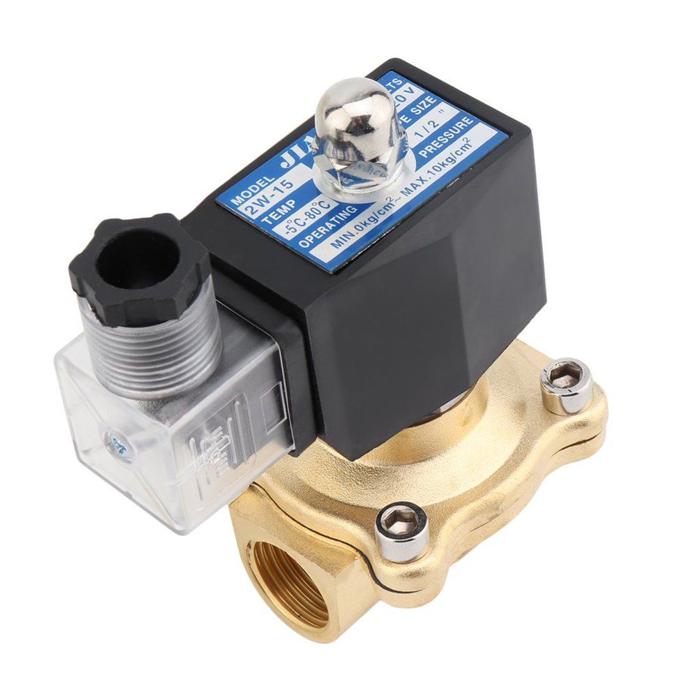 TB 1/2 Inch AC 220V Square Coil Pure Copper Direct Acting Great Solenoid Valve