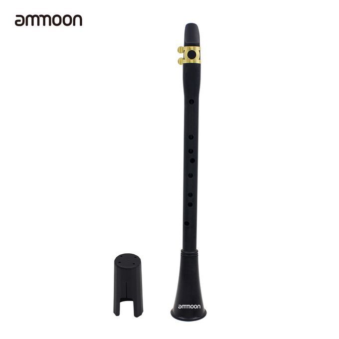 Ammoon Pocket Mini F Key Clarinet Clarionet ABS With Reeds