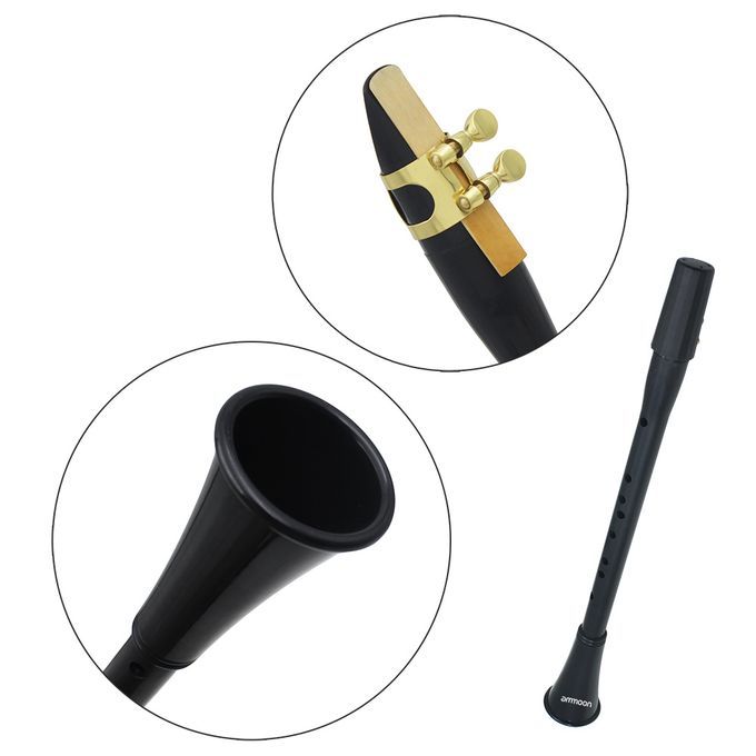 Ammoon Pocket Mini F Key Clarinet Clarionet ABS With Reeds