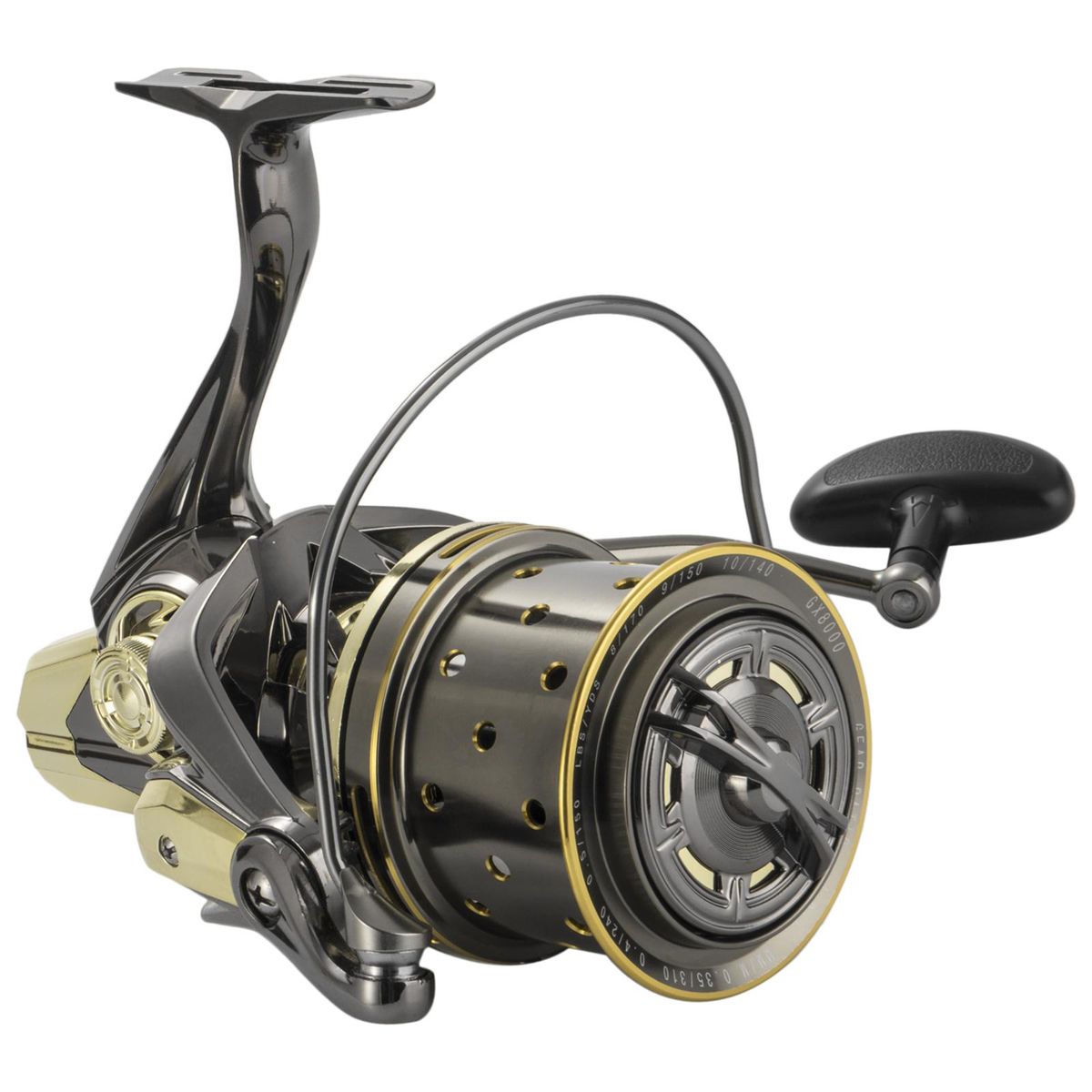 10+1BB Spinning Fishing Reel Aluminum Alloy 4.7:1 Carp Spinning Fishing Reel Stainless Steel Bearings Saltwater Fishing Reel
