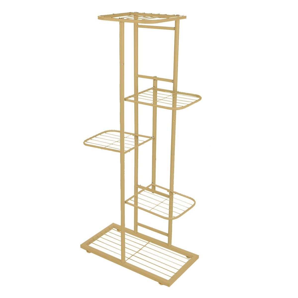 5-Tier Display Shelf Flower Pots Rack Plant Stand Potting Ladder Planter Stand Heavy Duty Storage Shelving Rack for Potted Plants