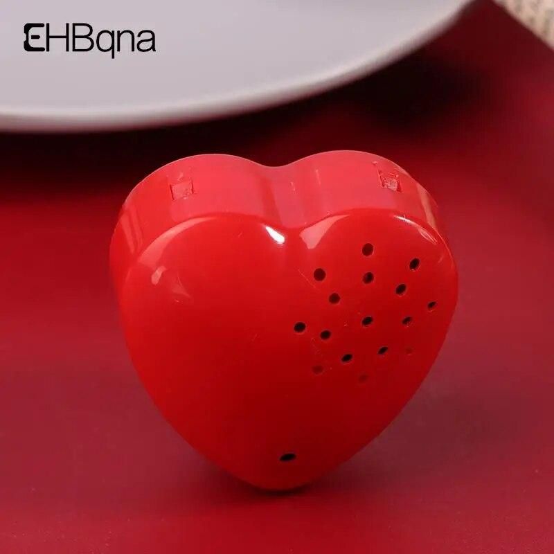 Mini Heart Shaped Voice Recorder Voice Box For Speak Recordable Buttons For Kids 30 Seconds Sound Box For Stuffed Animal Doll