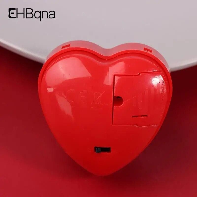 Mini Heart Shaped Voice Recorder Voice Box For Speak Recordable Buttons For Kids 30 Seconds Sound Box For Stuffed Animal Doll
