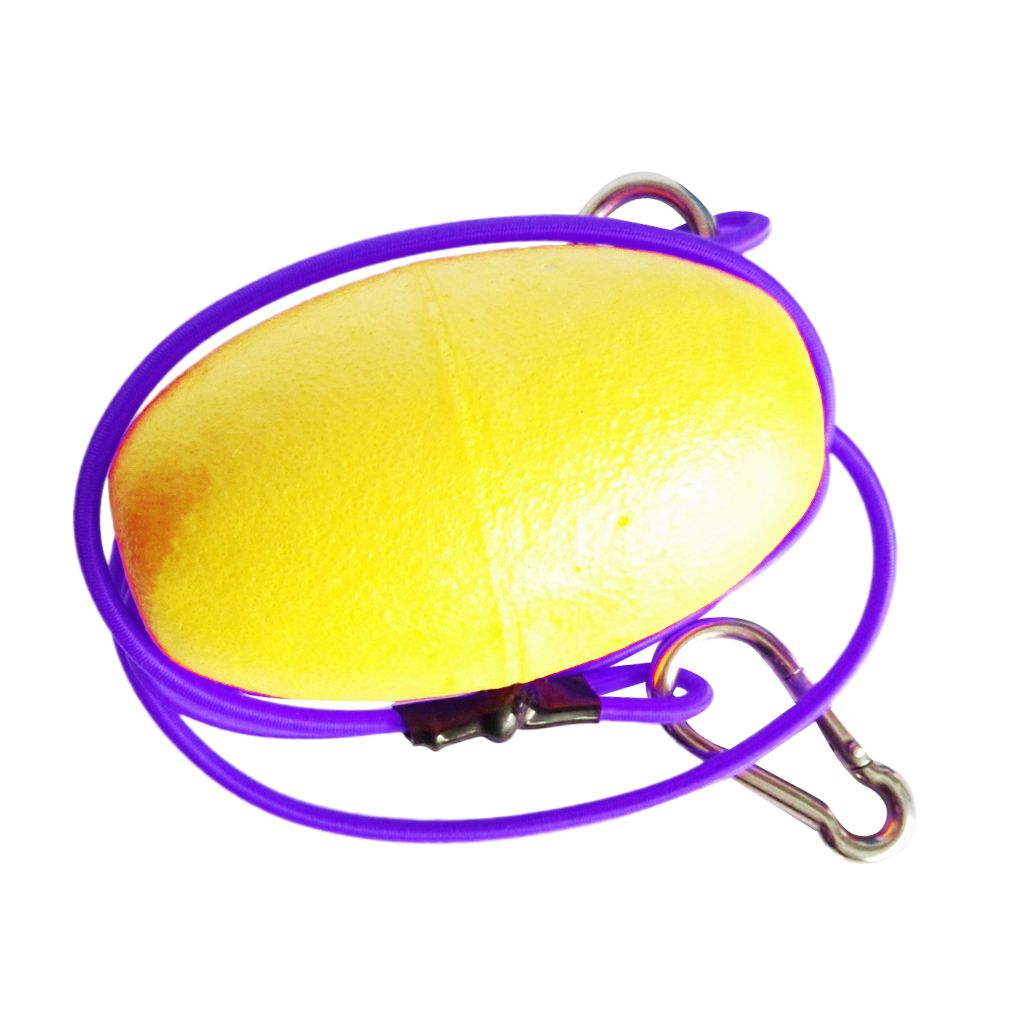 Kayak Tow Throw Line Floating Accessory Leash Yellow  Yellow + Purple