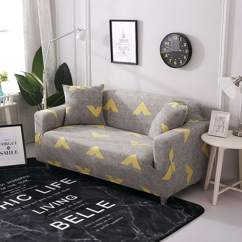 Simple Universal Stretch Polyester Sofa Cover Combination Non-slip So