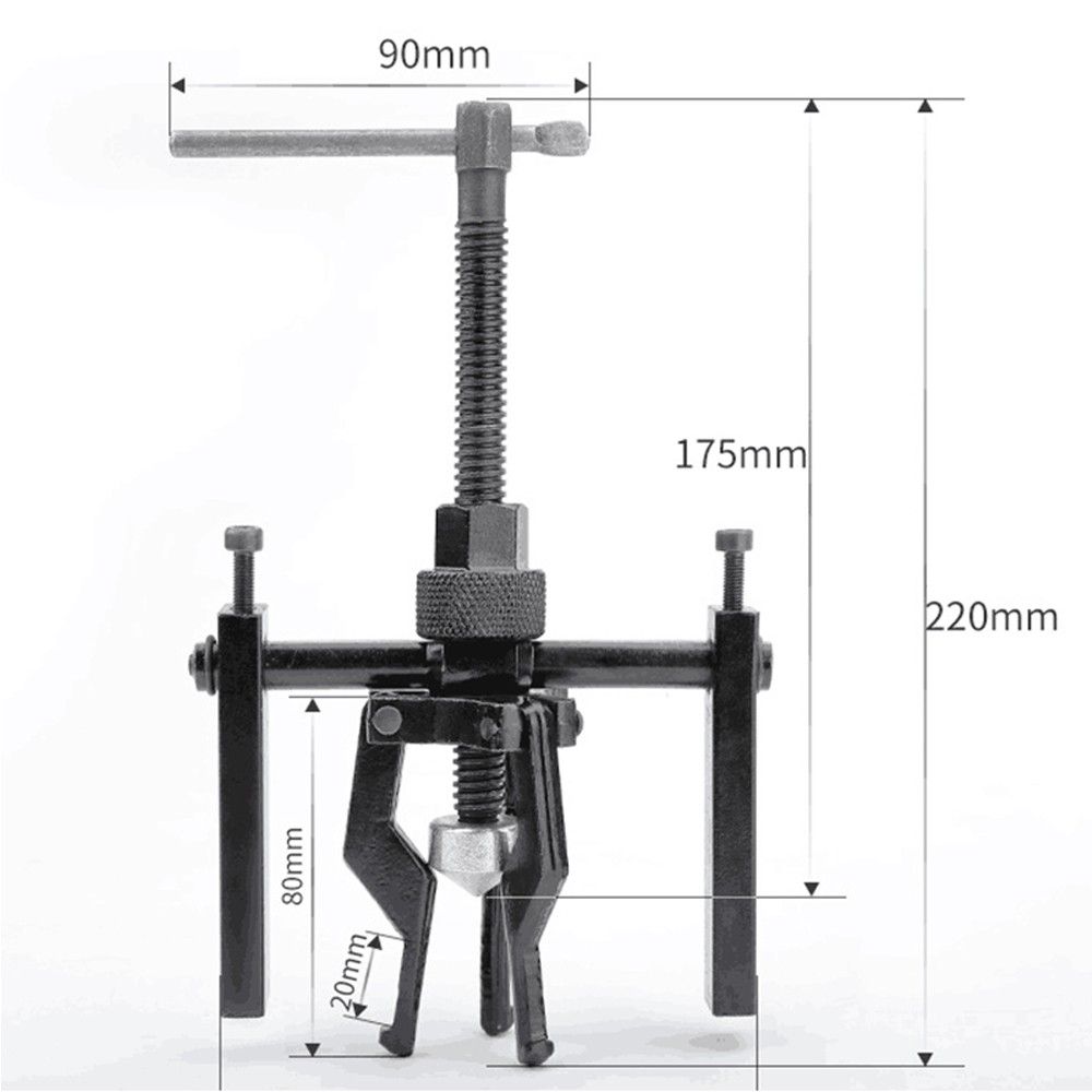 Fine-quality Carbon Steel 3-jaw Inner Bearing Puller Gear