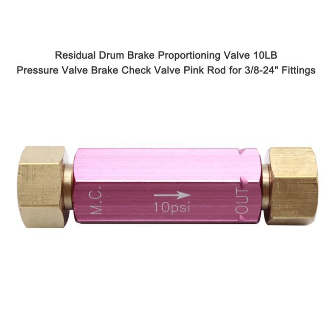 Residual Drum Brake Proportioning Valve 10LB Pressure Valve