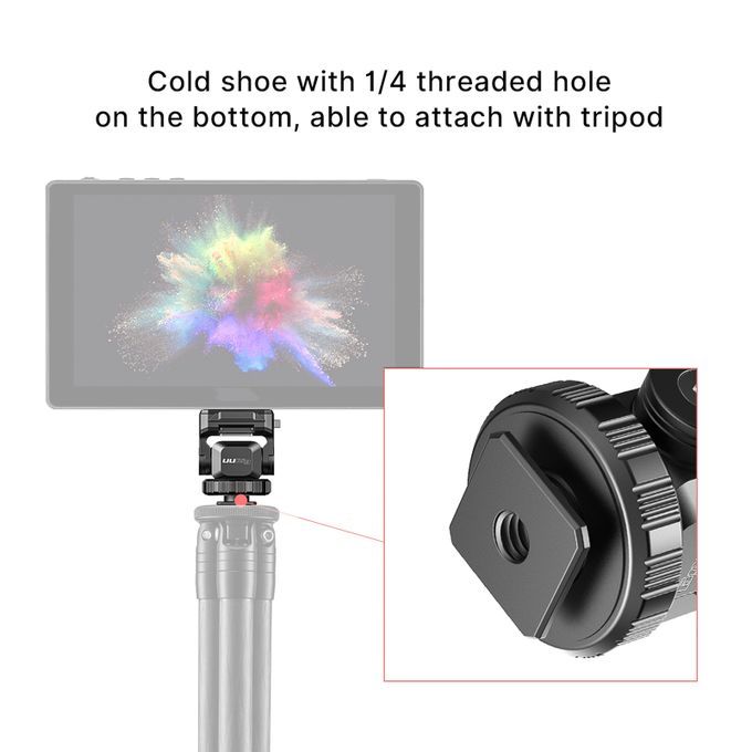 UURig Multi-functional Cold Shoe Mount Bracket 1.2KG