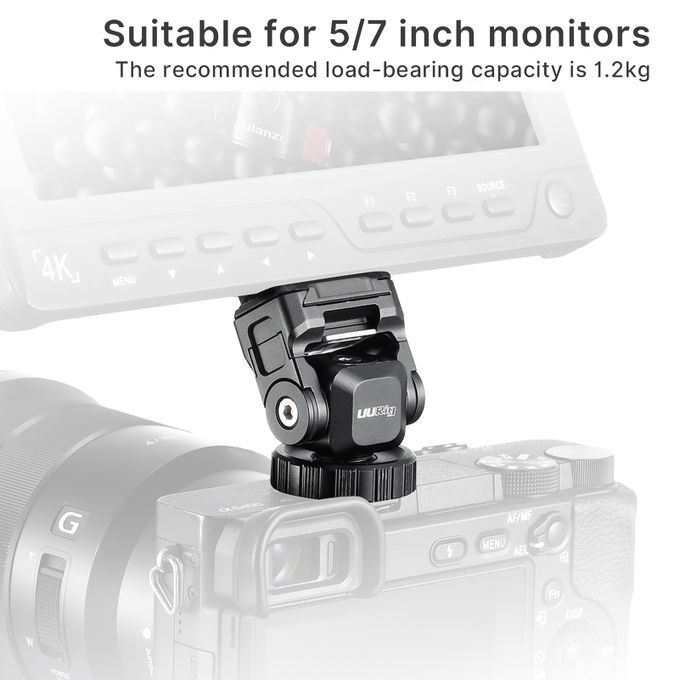 UURig Multi-functional Cold Shoe Mount Bracket 1.2KG