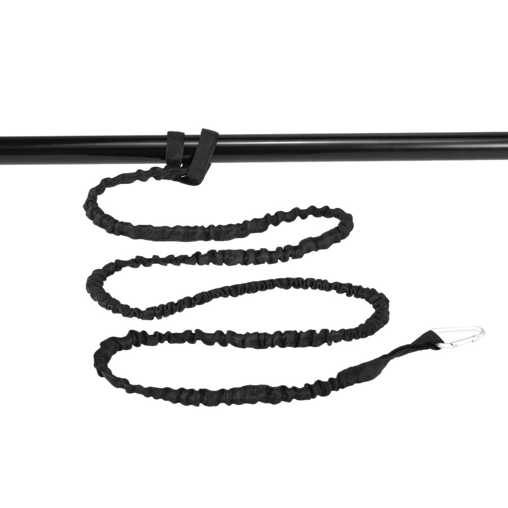 1.5M Elastic Kayak Paddle Leash Fishing Rod Leash Safety