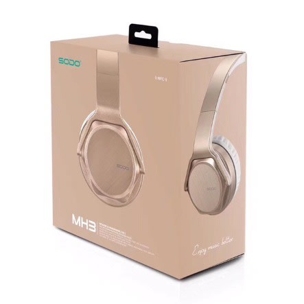 Mh3 Wireless Bluetooth Headphone With Speaker