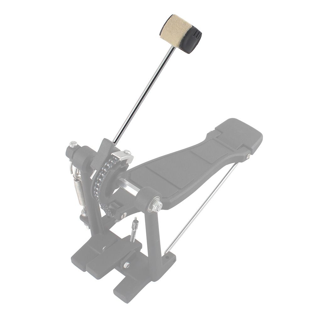 High-quality Bass Drum Pedal Beater Wool Felt Stainless