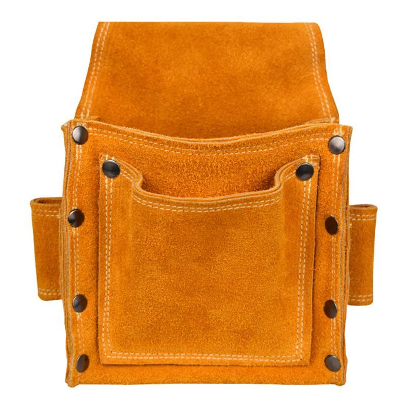 Cowhide Wearable Waist Pack Electric Waist Tool Belt Bag