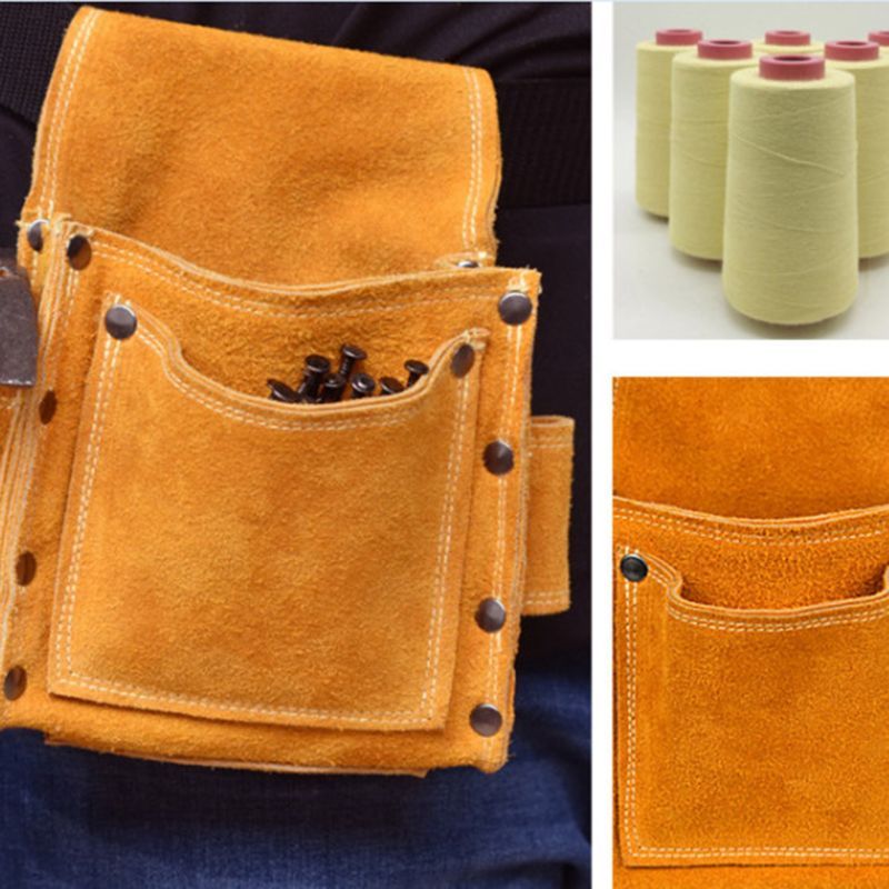 Cowhide Wearable Waist Pack Electric Waist Tool Belt Bag