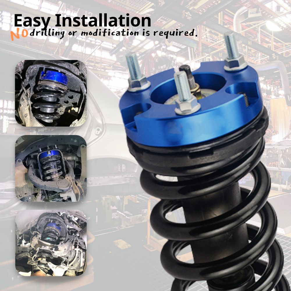 Front Leveling Lift Up Kits for Toyota Hilux Vigo 2004-2019 Lift Spacers Coil  Spring Shocks Spring Raise