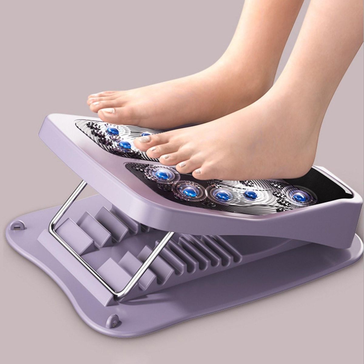 Slant Board Foot Massager Calf Stretcher Slant Board for Stretching Tight Calves Plantar Fasciitis Adjustable 9 Level Non-Slip Exercise Balance Pad for Fitness Stability Training Physical Therapy
