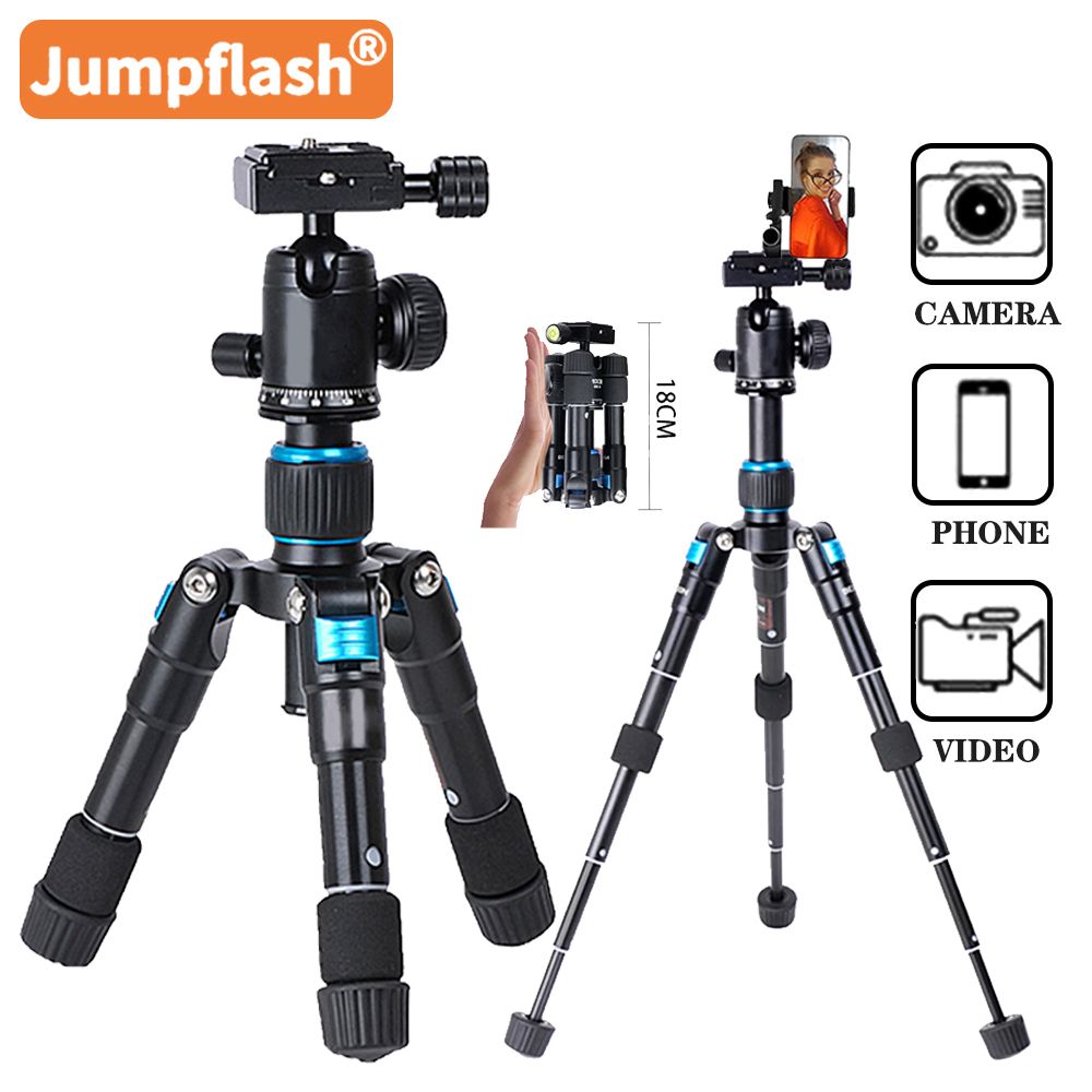Camera Professional Phone Foldable Tripod Vlog Kits