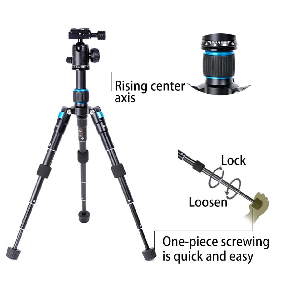 Camera Professional Phone Foldable Tripod Vlog Kits