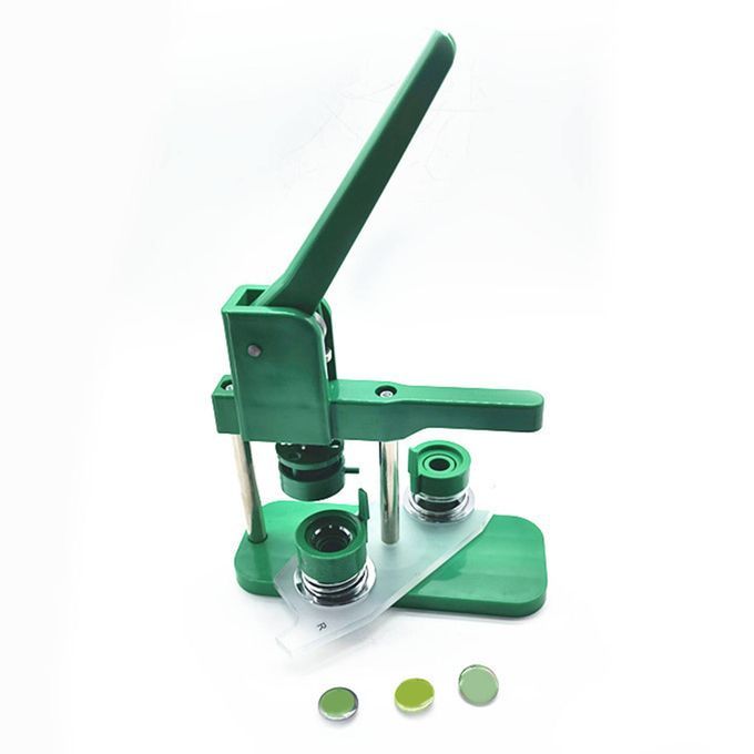 Button Maker Machine DIY Handmade Round Badge Eyelet Punch Press Mold
