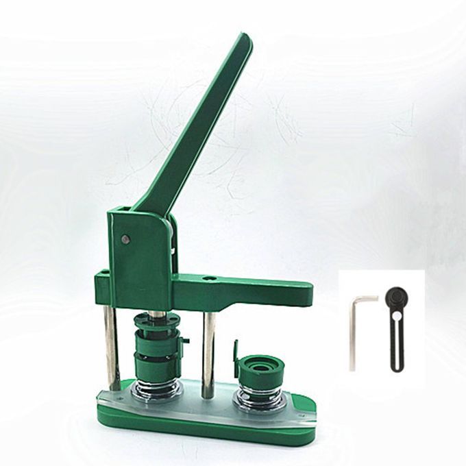 Button Maker Machine DIY Handmade Round Badge Eyelet Punch Press Mold