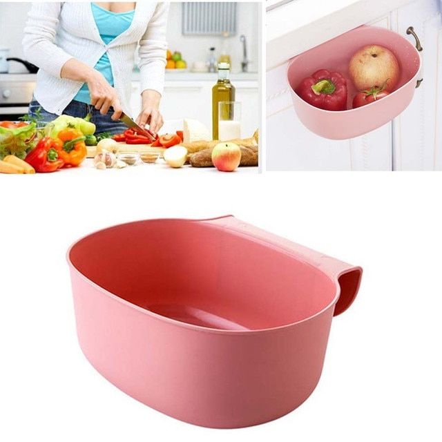 Bin Cabinet Door Hanging Trash Can Storage Box