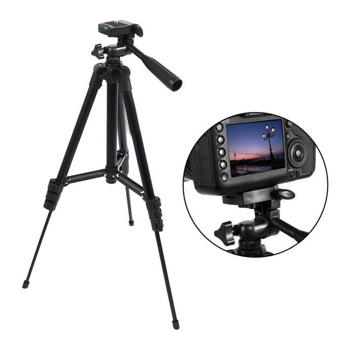 DSLR Camera Tripod Stand Photography Photo Video Aluminum Camera Tripod