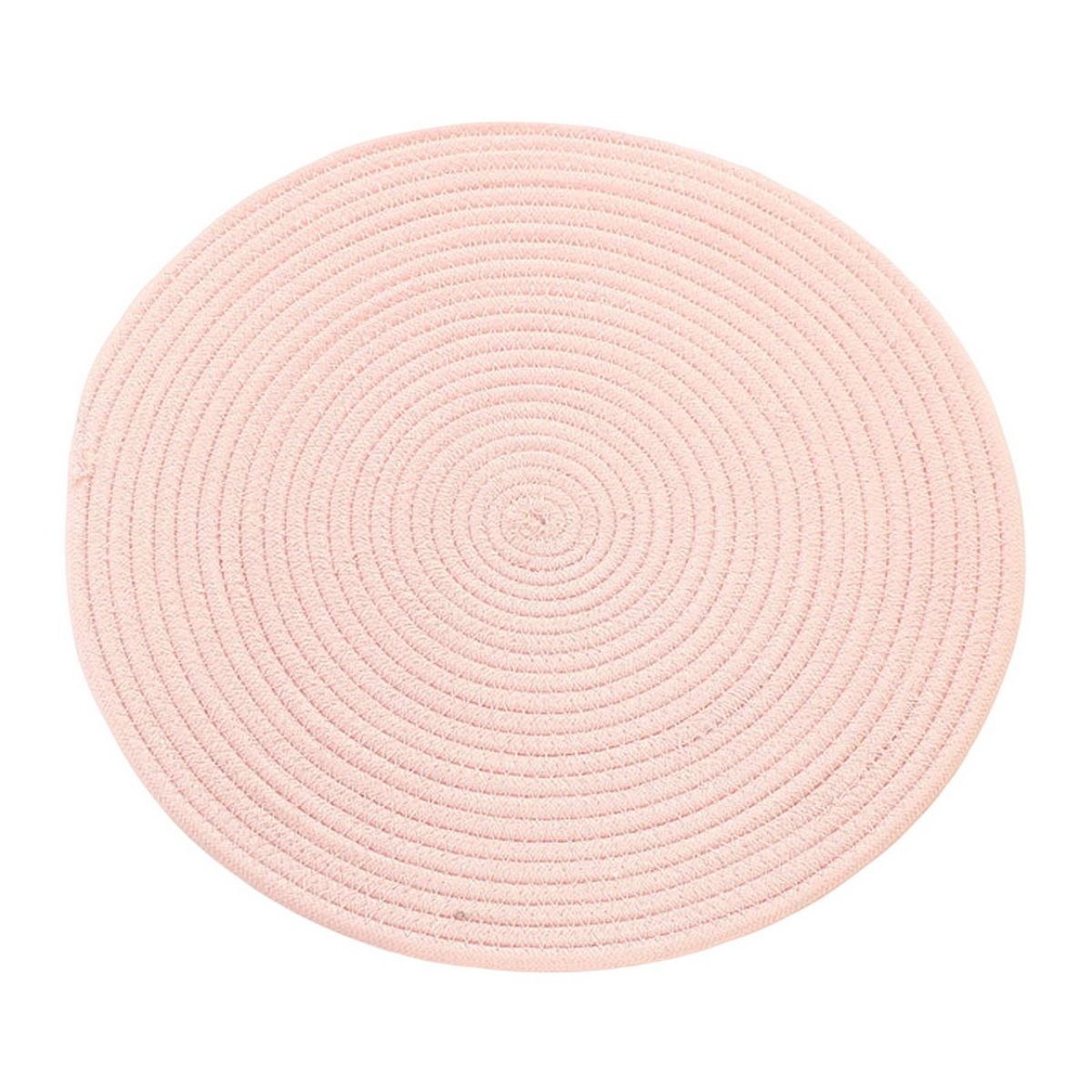 Chair Cushion Balcony Chair Hand Woven Round Mat Light Pink