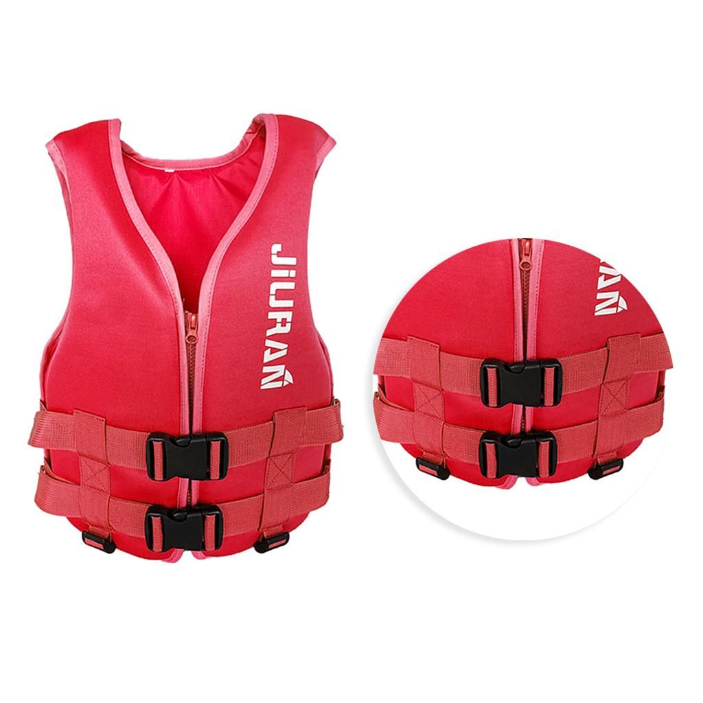 Life Jacket Vest Neoprene Buoy Floatation Device Red XS