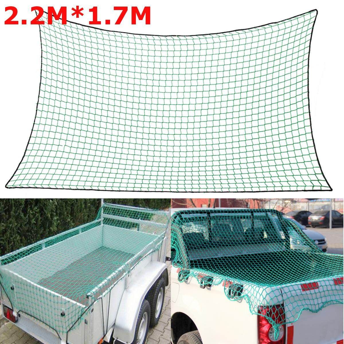 220x170cm Heavy Duty Cargo Net Pickup Truck Trailer Car Dumpster Mesh Covers NEW