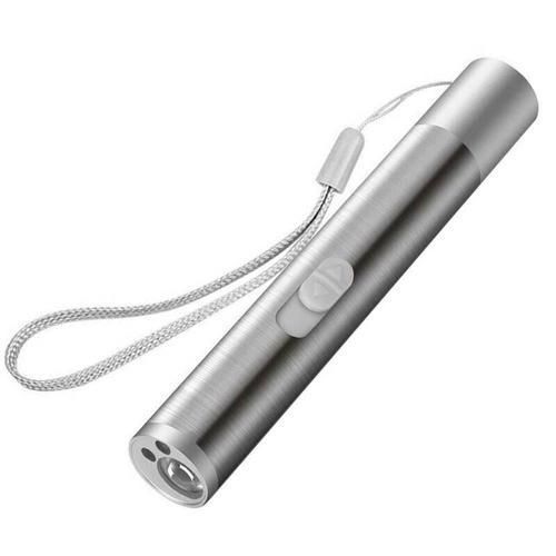 3 in 1 Rechargeable Cat Laser Pointer Toy USB Power Cat Training Torch UV lights