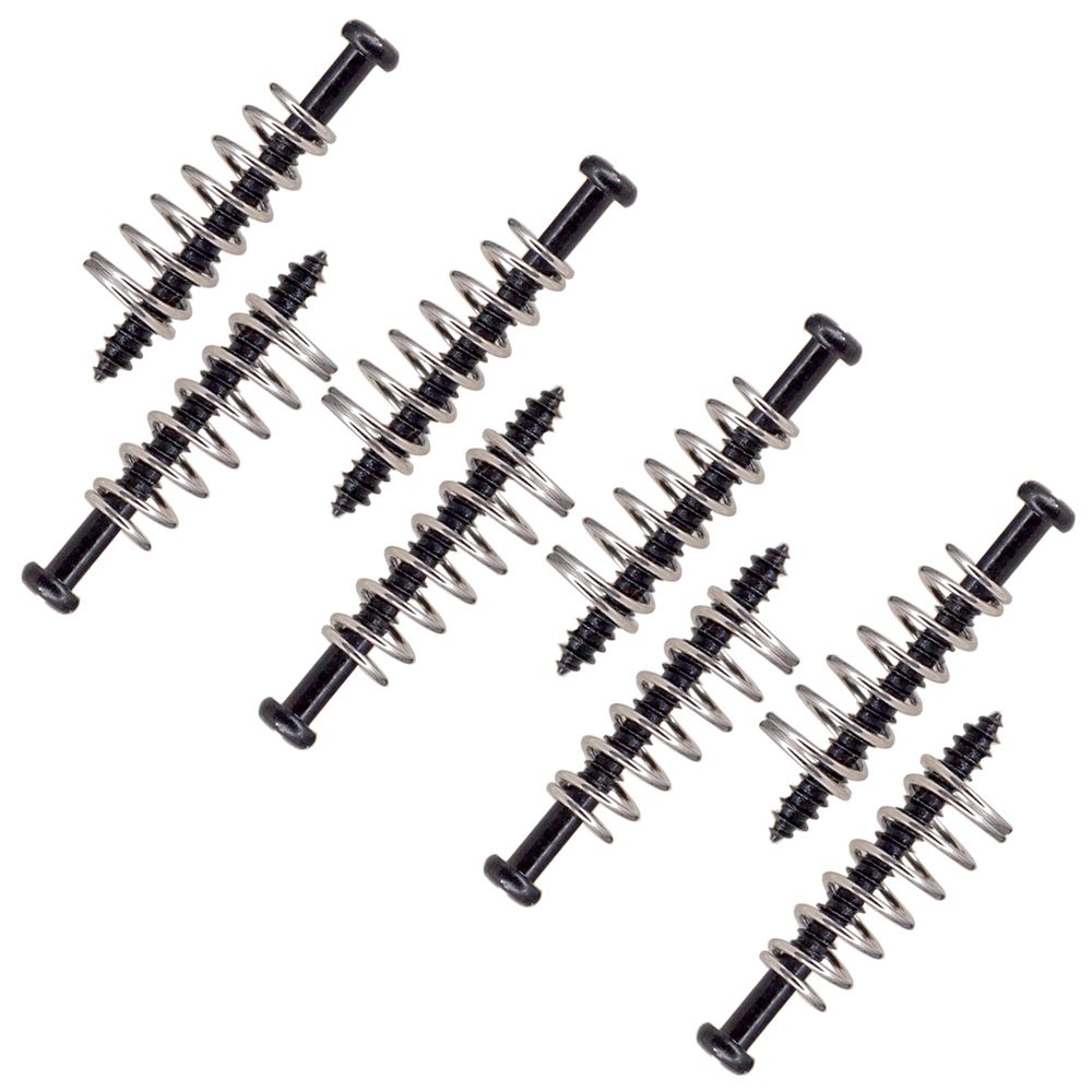 8pcs Metal Electric Guitar Bass Neck Joint Plate Mounting