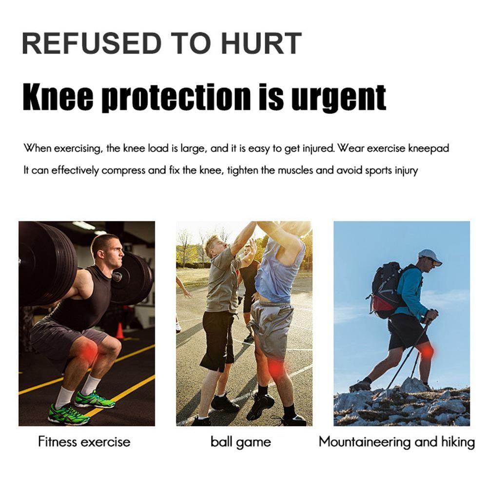 AONIJIE E4409 1Piece Protective Knee Silicone Kneepad for
