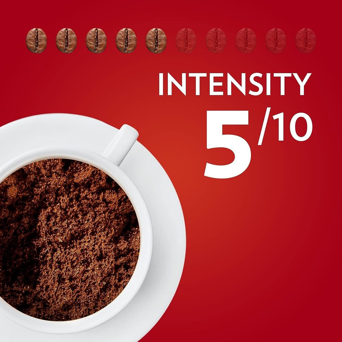 Rossa Espresso Ground Coffee, 12 Packs Of 250g