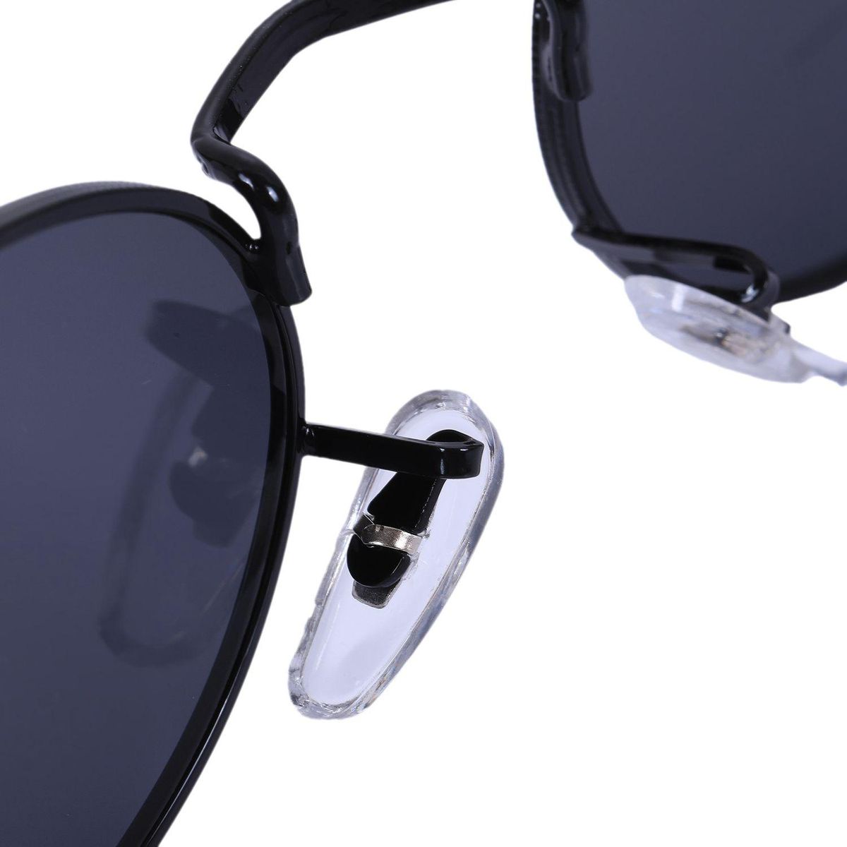 Oval Sunglasses Men Women Vintage Male Female Retro Sun Glasses Round Eyewear S8006 Black frame Black