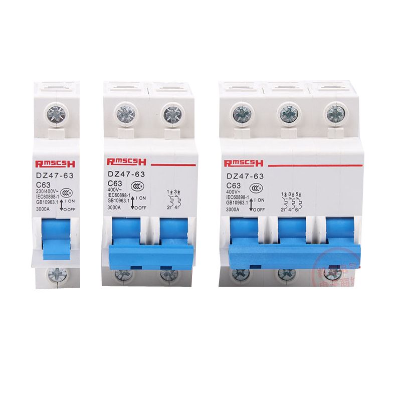 40A AC 6A 10A 25A DZ47-63 230V 20A 16A Or 400V 1P 50A 32A