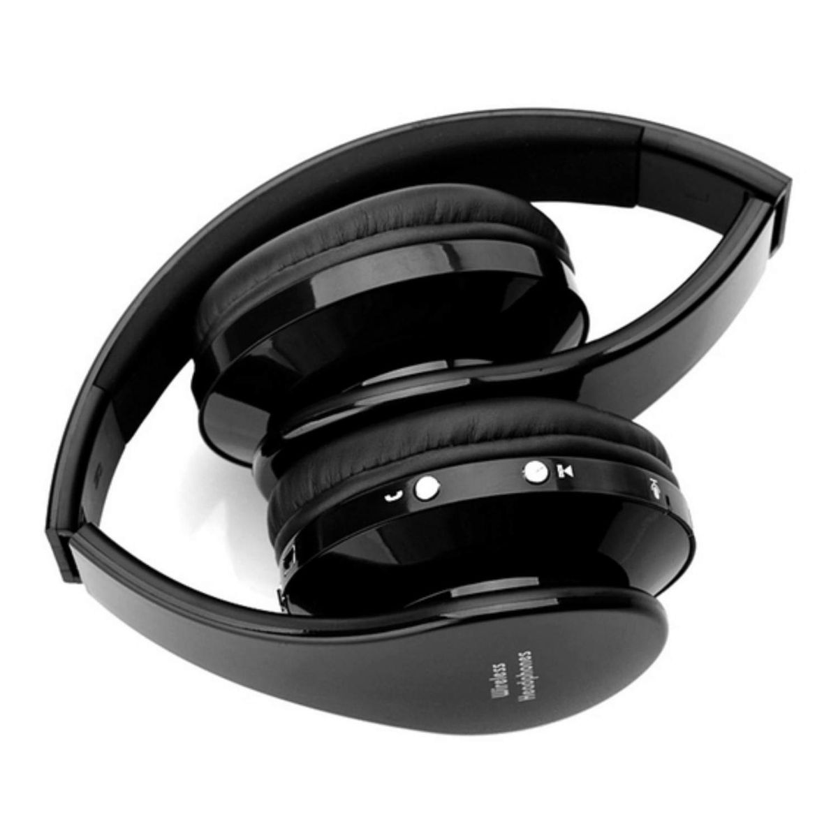 Bluetooth Headphones Wireless Stereo Headsets With Mic Support TF Card FM Radio Headphone (black) BDZ