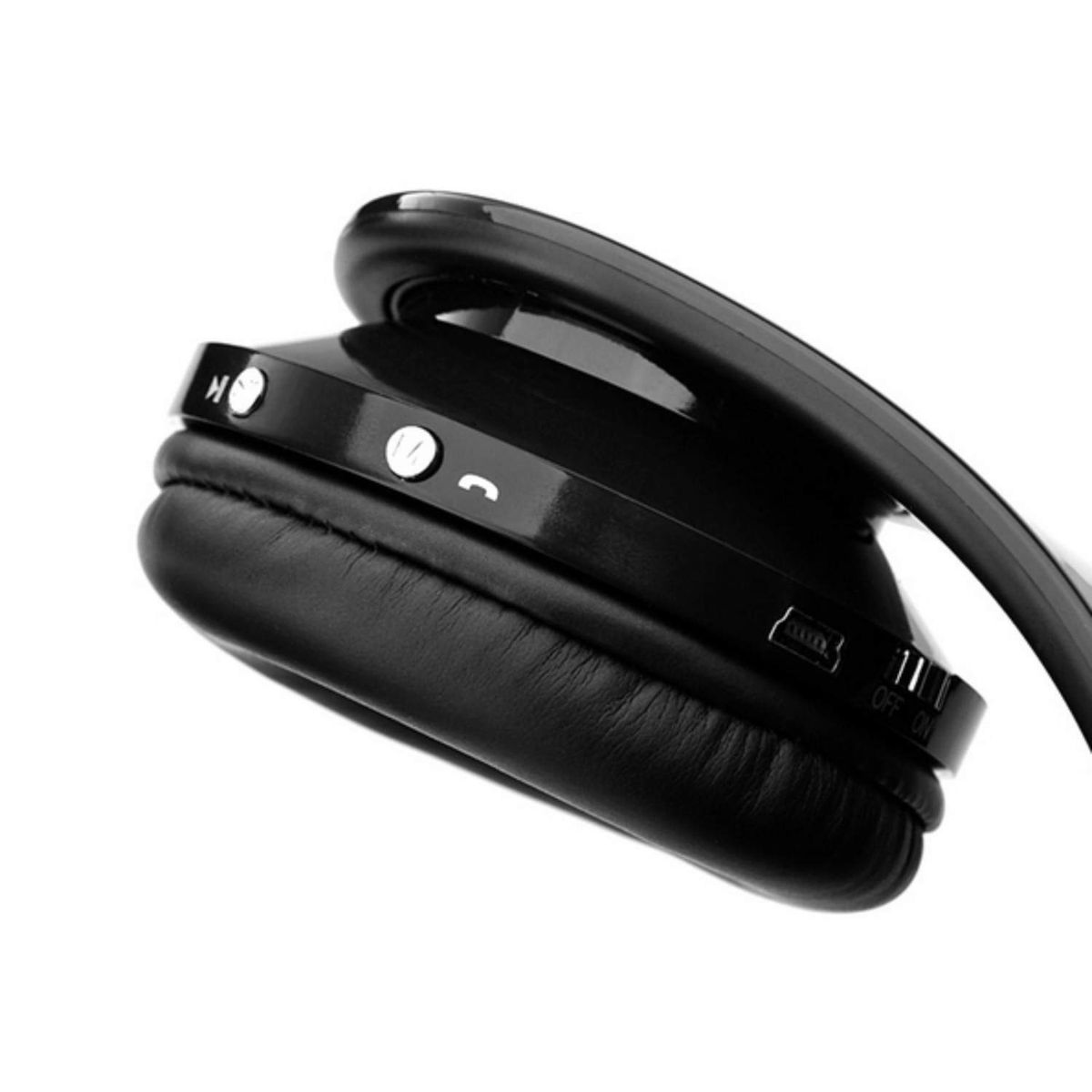 Bluetooth Headphones Wireless Stereo Headsets With Mic Support TF Card FM Radio Headphone (black) BDZ