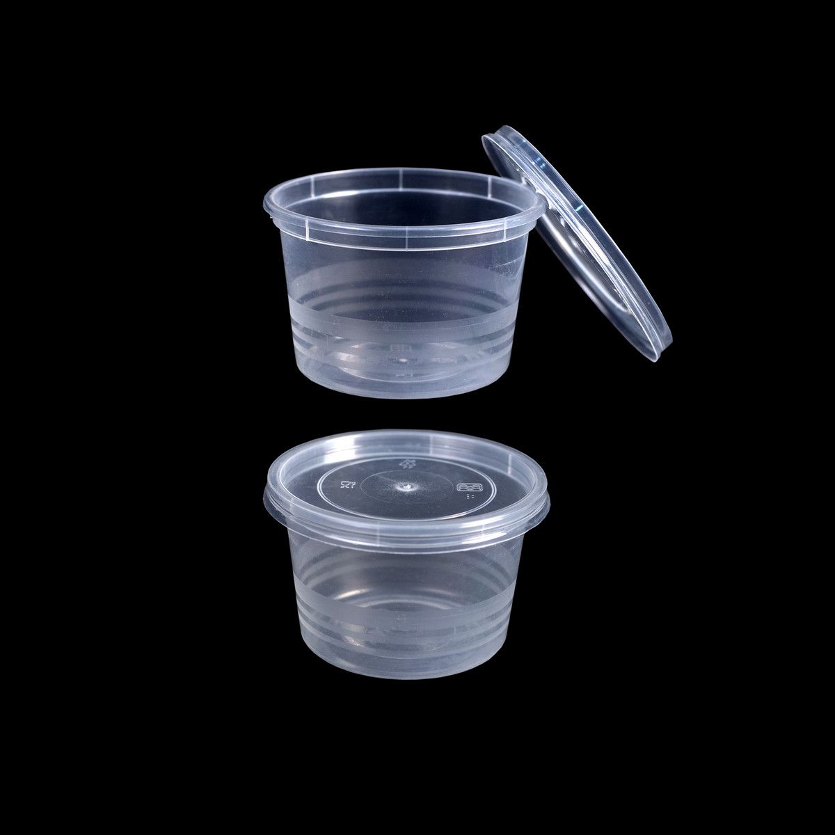 Takeaway 120ml Container - Transparent Cover
