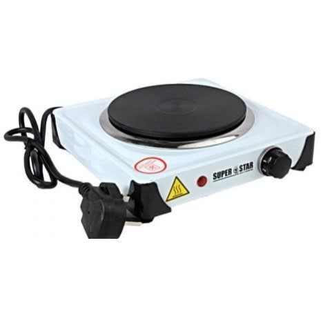 Super Star Electric Cooker Hot Plate - Single - 300watts