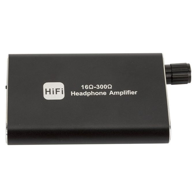 Hi-Fi Headphone Amplifier Portable Headphone Amplifier 3.5mm Amplifier-black-10cm