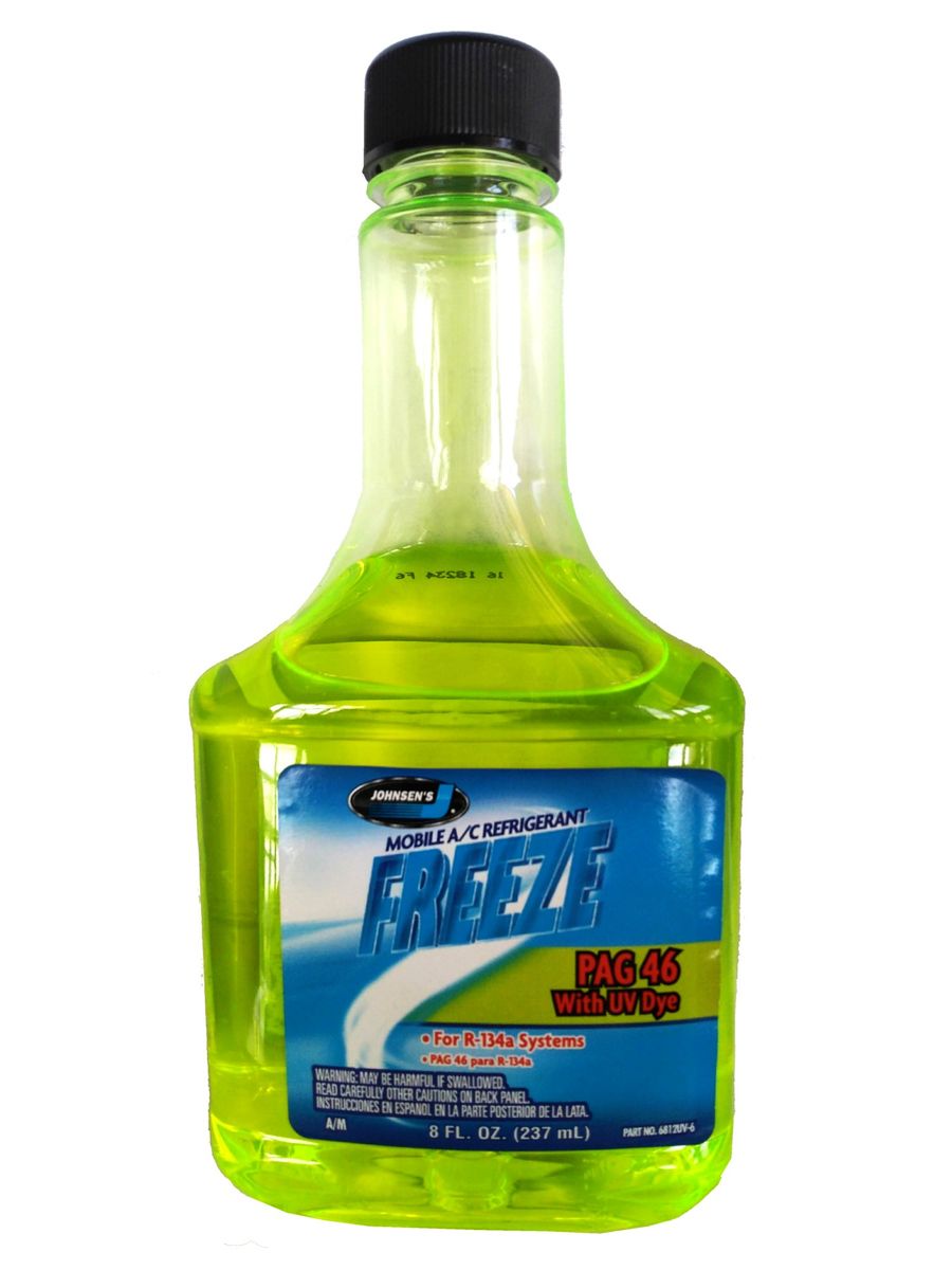 PAG 46 With UV Dye Original Compressor Oil For R-134a A/C Systems.