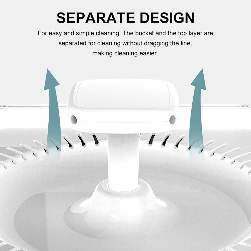 3L Large Capacity Pet USB Automatic Drinking Fountain 360° Circulating Filtration Quiet Water Dispenser Pond For Cat Dog Small Animals White