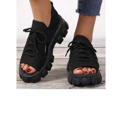Fashion Sandals With Lace