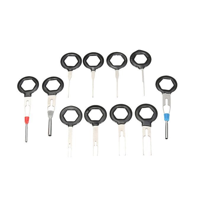 11Pcs Auto Car Plug Circuit Board Pin Extractor Kit Terminals Removal